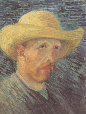 Vincent Van Gogh Self-Portrait wtih Straw Hat (nn04) Germany oil painting art